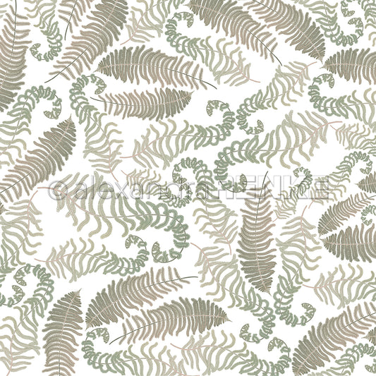 Design paper 'fern pattern'