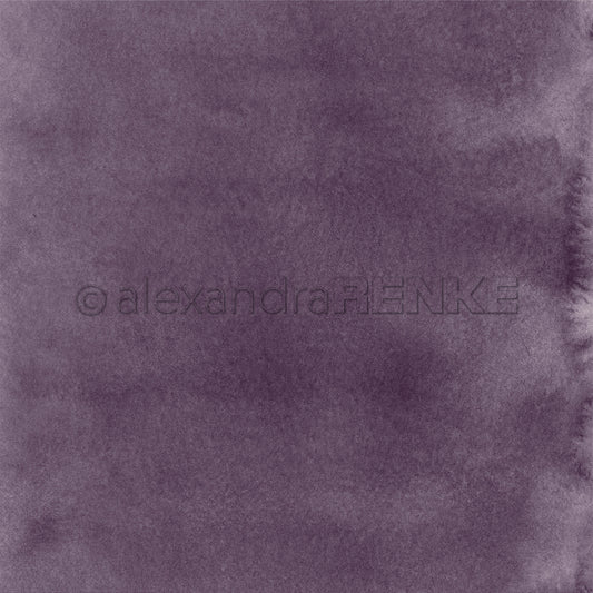 Design paper 'Mimi collection watercolor dark violet'