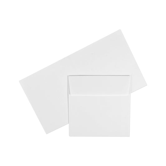 Bundle 'Envelopes and Basic Cards Cream white - large square'