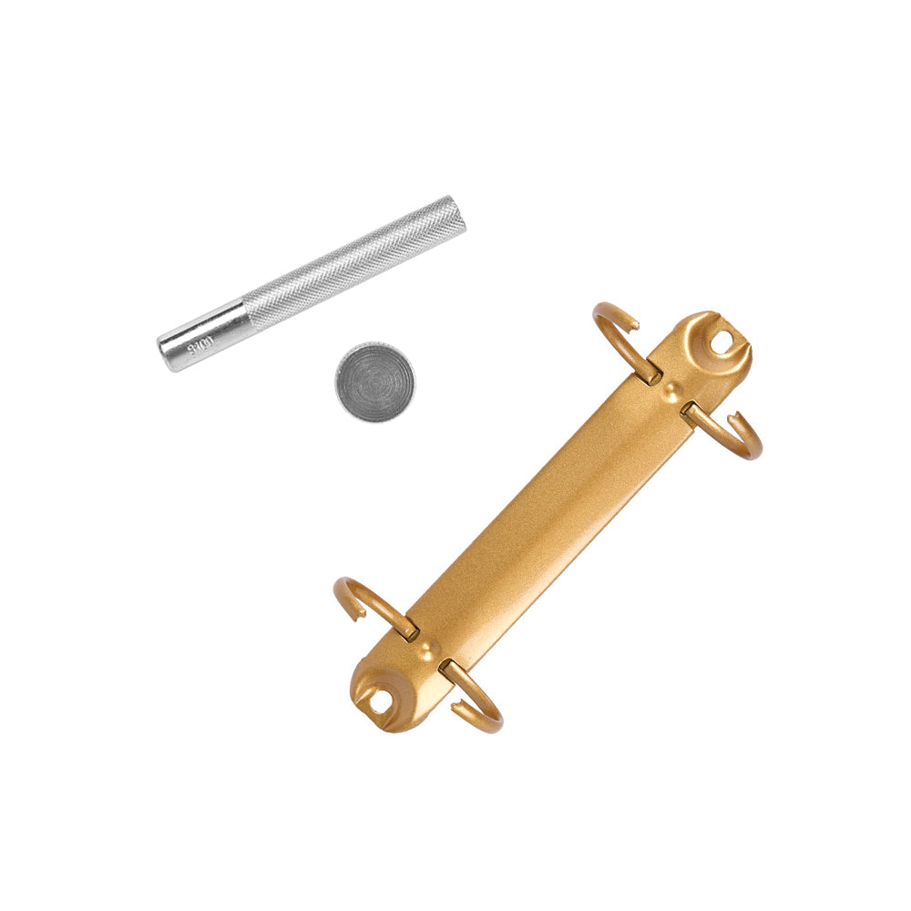 Bundle riveting tool and ring binder mechanism 'Gold'