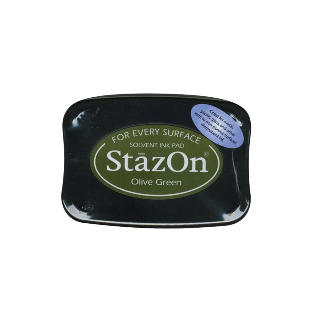 Stempelkissen StazOn Olive Green – alexandrarenke