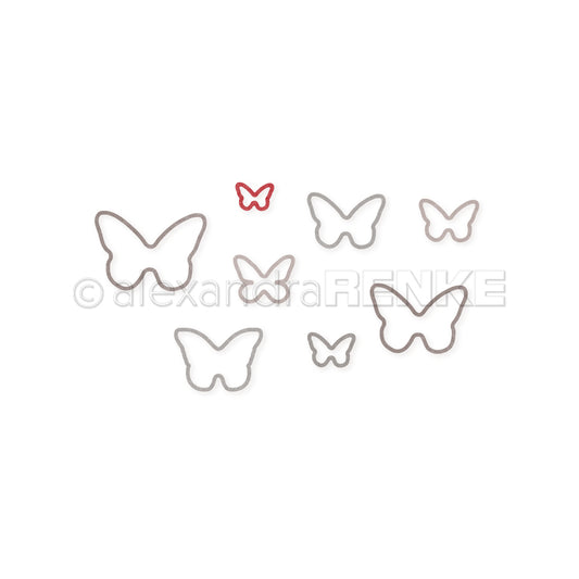 Die 'Butterflies outline'