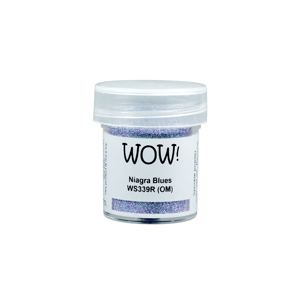 WOW! Glitter Embossing Powder Nevada Pink - 15ml Prägepulver Für Karten Und Scrapbooking