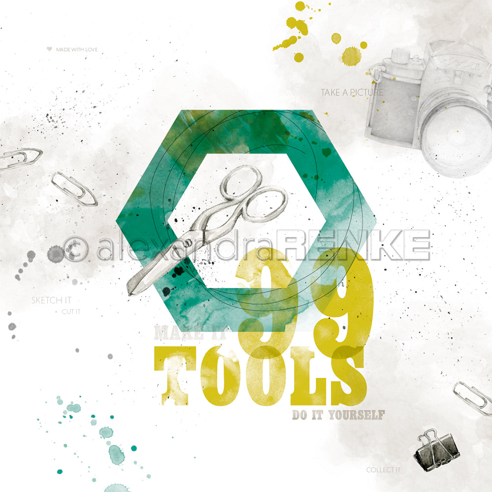 Designpapier 'Werkzeuge'