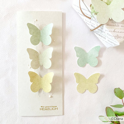 Design paper 'Mimi collection watercolor may green'
