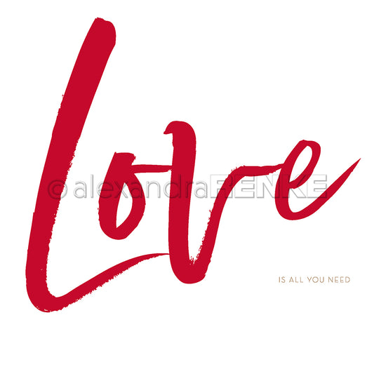Designpapier 'Love'