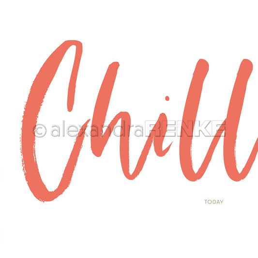 Designpapier 'Chill'