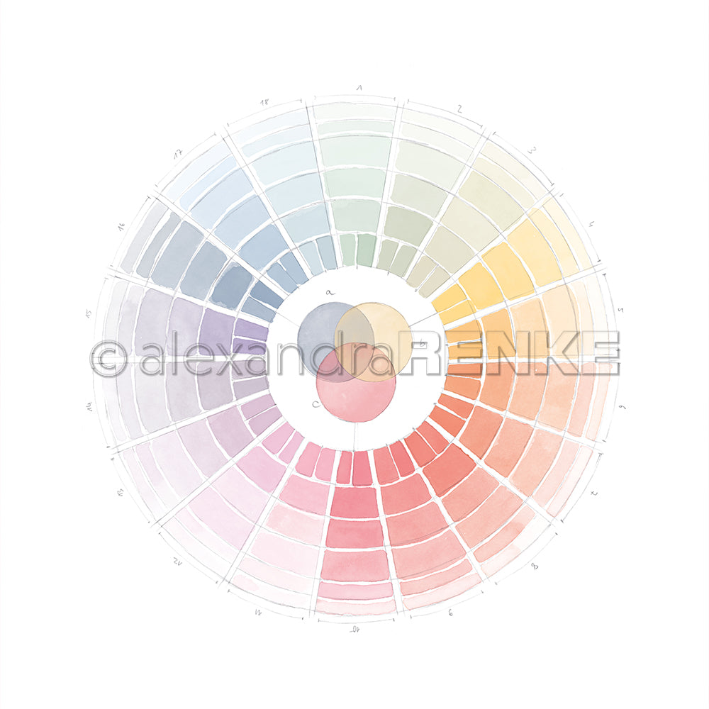 Design paper 'Color Circle'