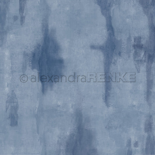 Design paper 'Calm azure blue'