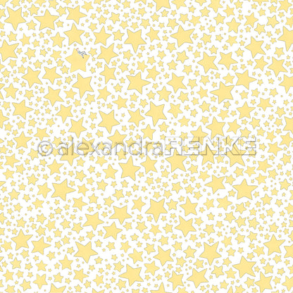 Design paper 'Yellow Stars'