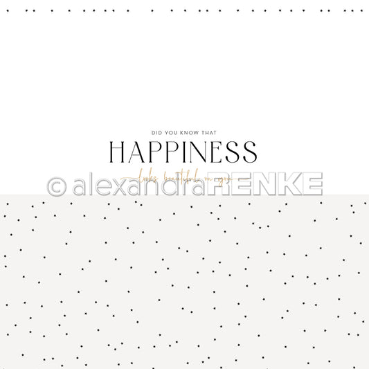 Designpapier 'Sternen Happiness'