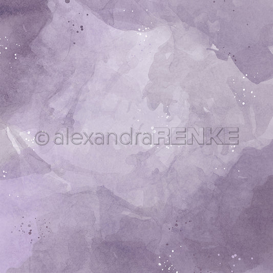 Design paper 'Watercolor wonder violet'