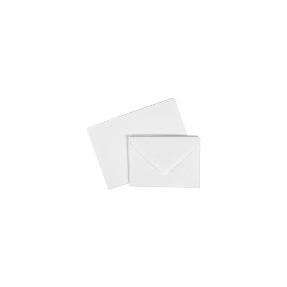 Bundle 'Umschläge und Grundkarten cremeweiß - mini hochkant'