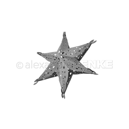 Die 'Plugged star with flower pattern'