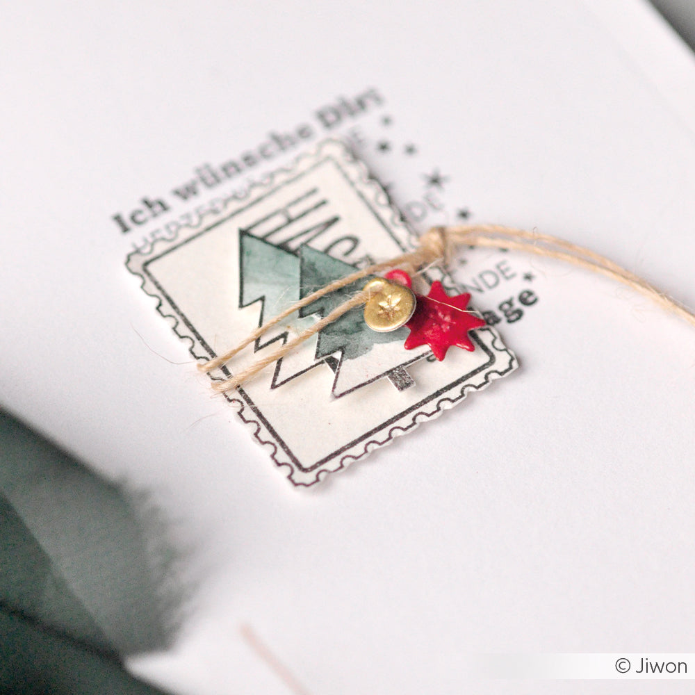 Clear Stamp 'Weihnachtspost'