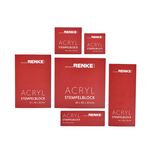 Bundle 'Acrylic stamp blocks'