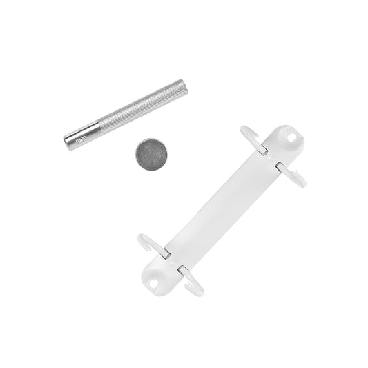 Bundle riveting tool and ring binder mechanism 'Cream white'