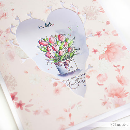 Clear Stamp 'Blumen für dich'