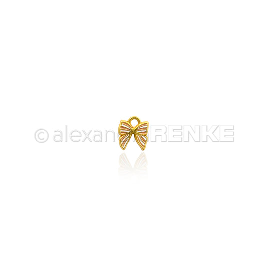 Charm 'Ribbon with Stripes'