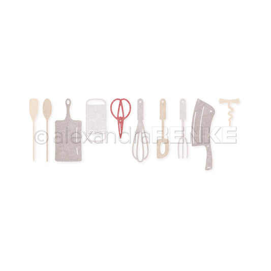 Die 'Kitchen utensils set'