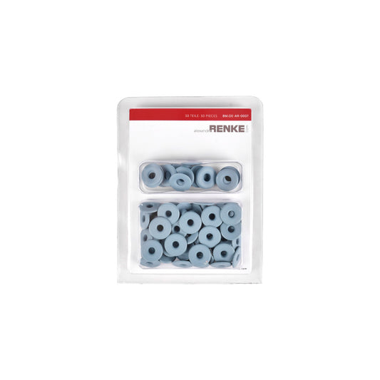 Eyelets with washers '13mm / 5mm' Thunderstorm blue