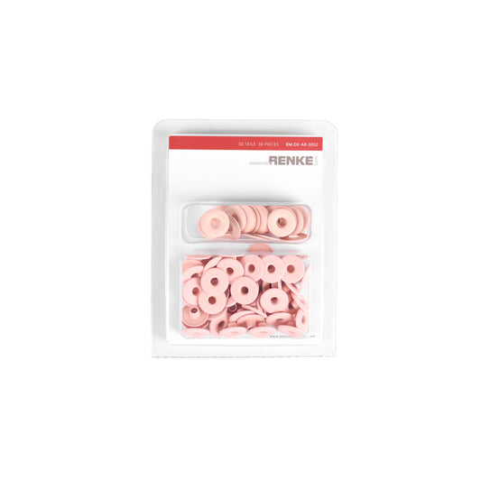 Eyelets with washers '13mm / 5mm' Pink