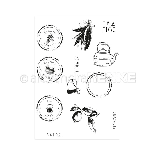 Clear Stamp 'Tea'