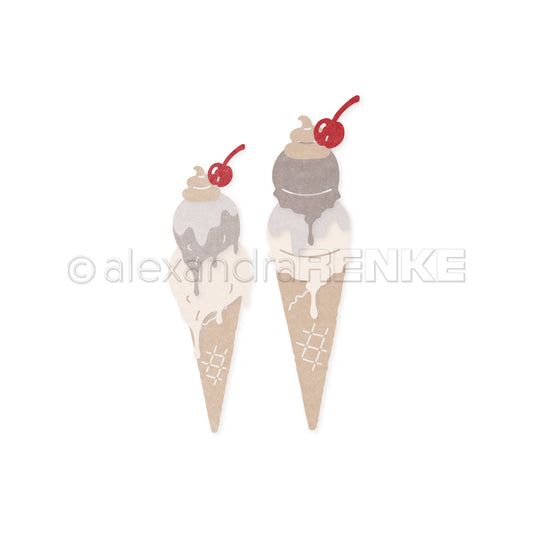 Die 'Ice cream in cone'