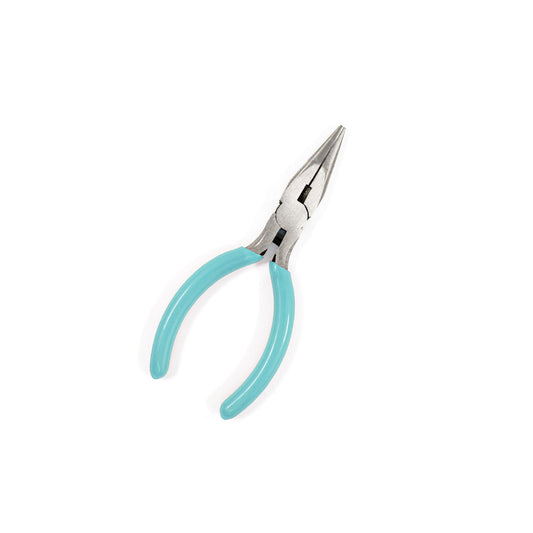 Needle nose pliers with wire cutter