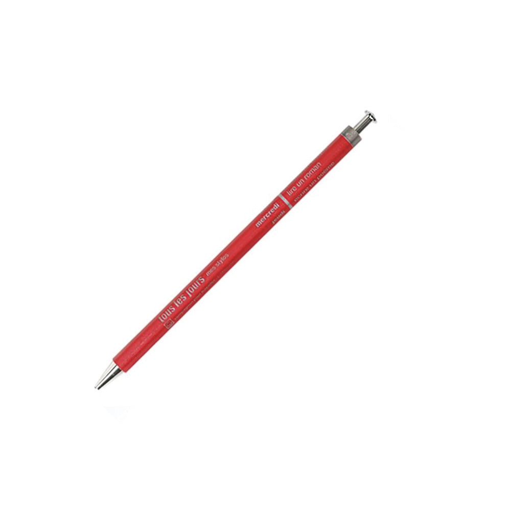 Ballpoint Pen 'Days' Red