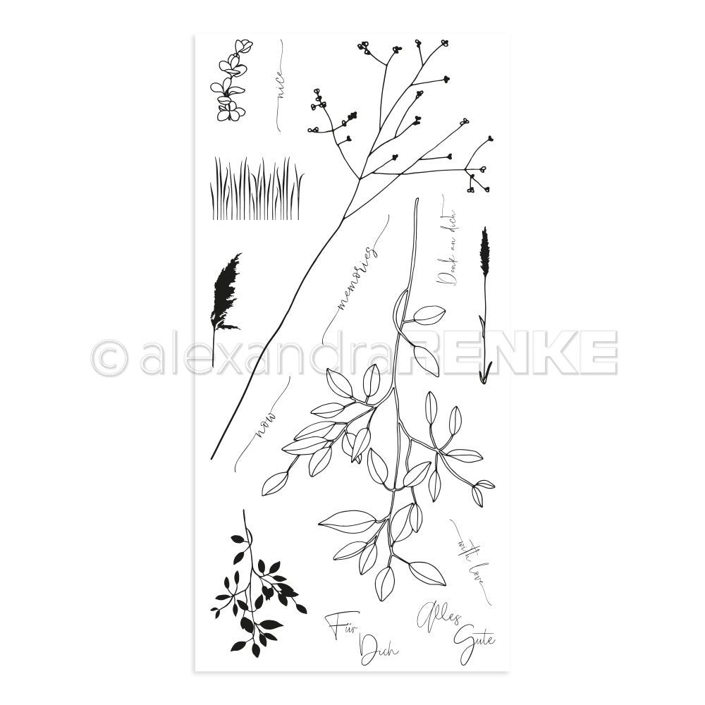 Clear Stamps 'Grasses - Memories'