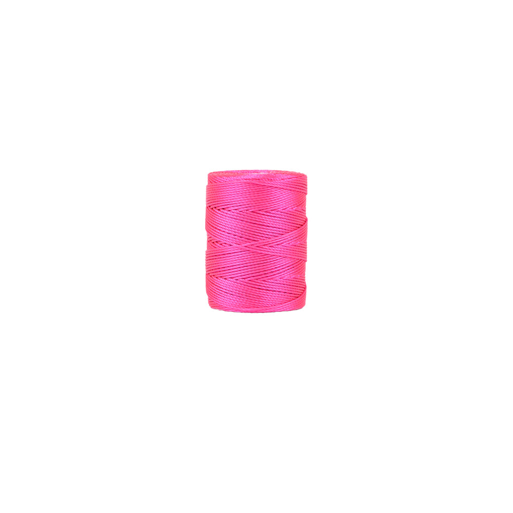 Perlenschnur 'Fluo Hot Pink'