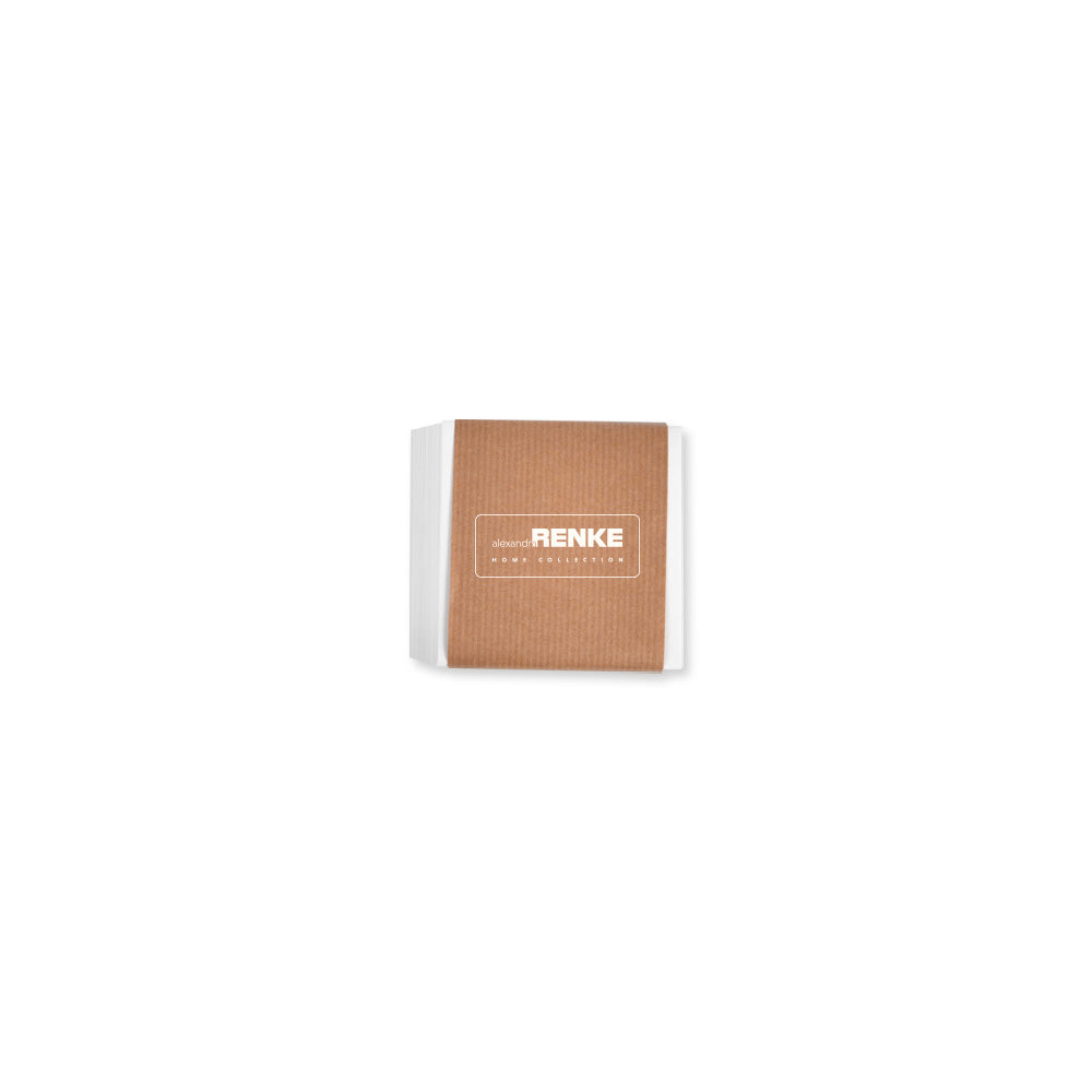 25er Paket Hauskollektion 'Umschlag cremeweiß - mini Quadrat'