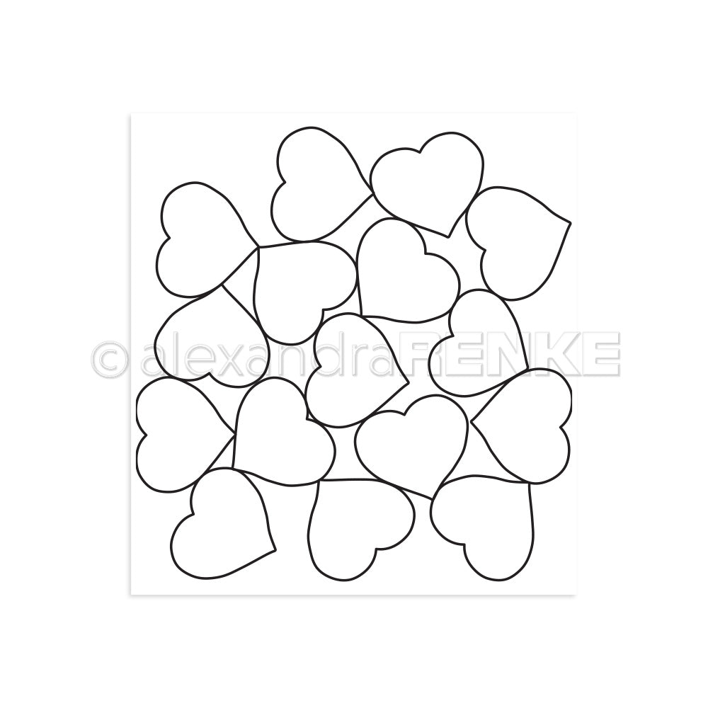 Clear Stamp 'Heart pattern'