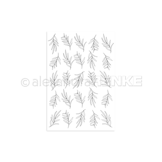 Clear Stamp 'Olive leaves'
