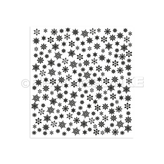 Clear Stamp 'Snowflakes Pattern'