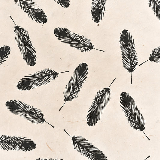 Nepal paper 'Feathers natural'