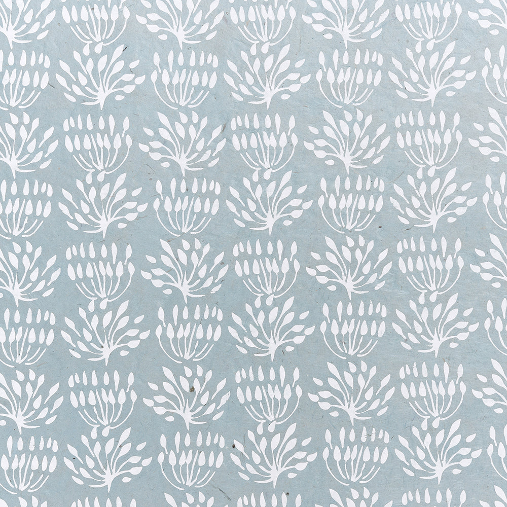 Nepal paper 'Floral sea green'
