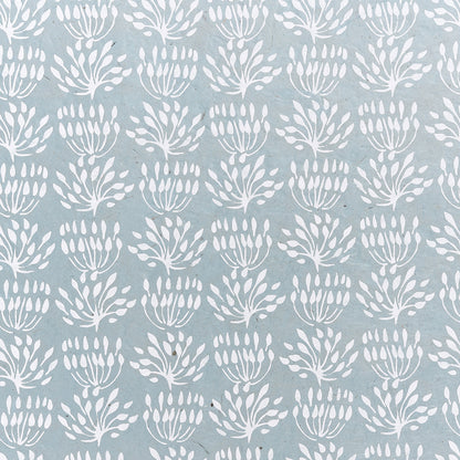 Nepal paper 'Floral sea green'