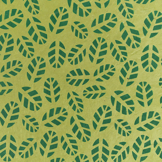 Nepal paper 'Leaf pattern may green'