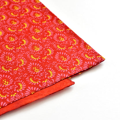 Nepal paper Red ornament