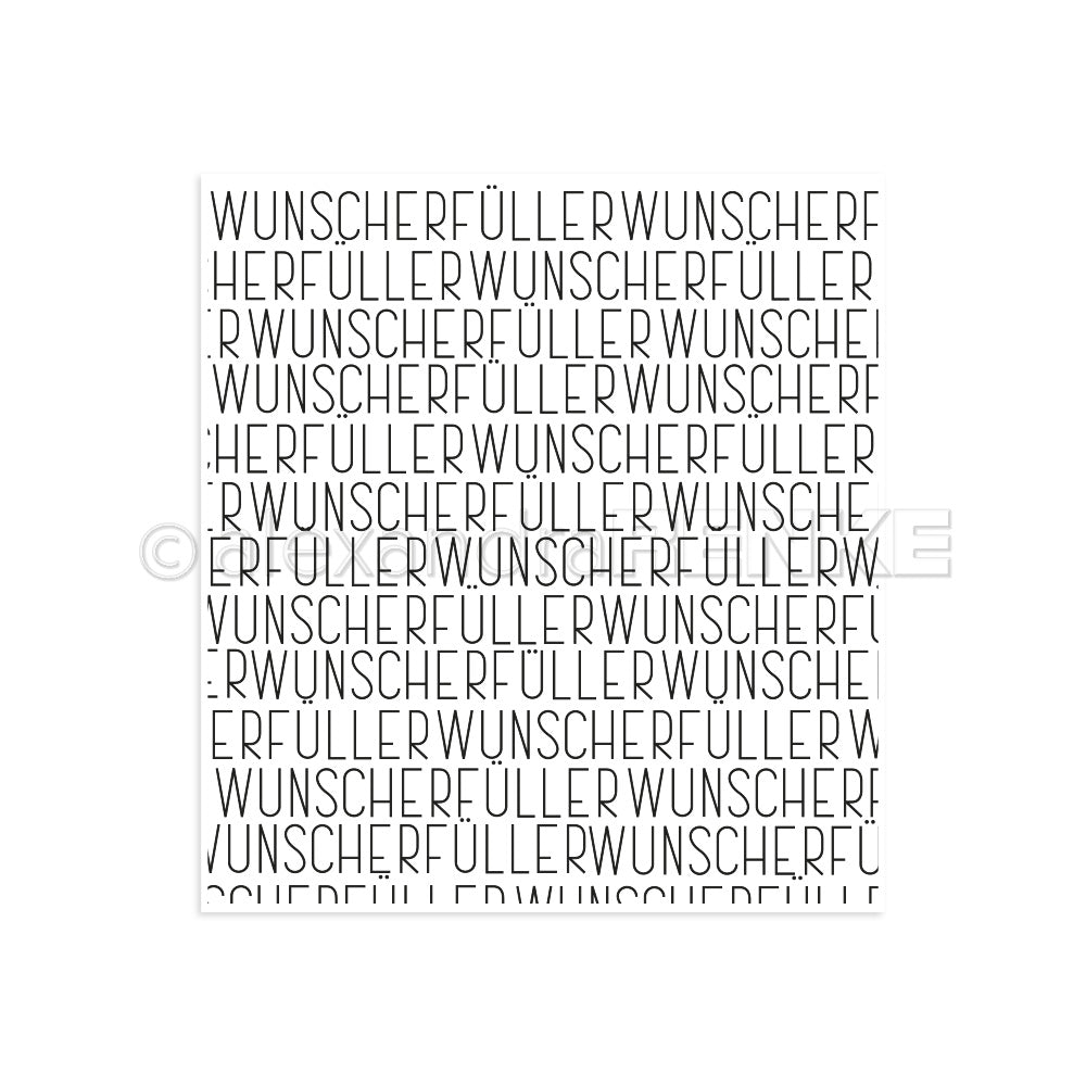 Clear Stamp 'Wunscherfüller'