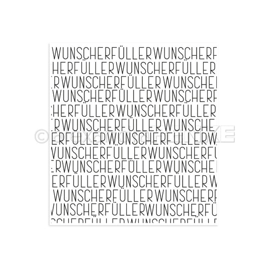 Clear Stamp 'Wunscherfüller'