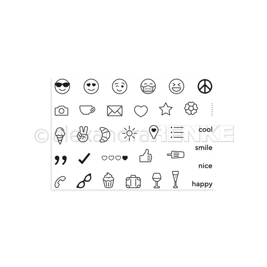 Clear Stamp 'Emojis'