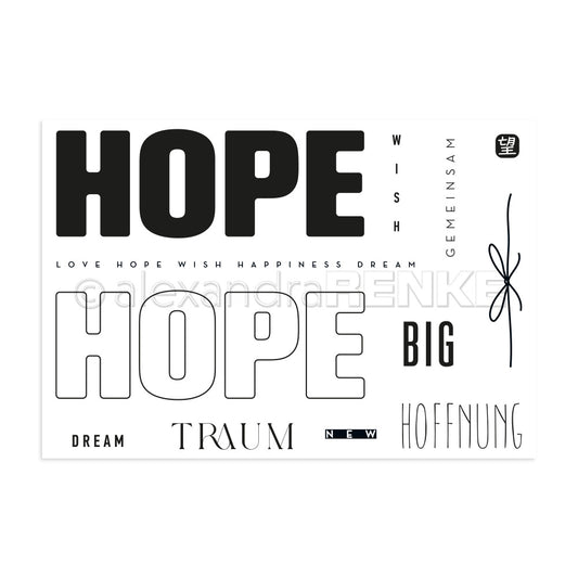 Clear Stamp 'New Hope'