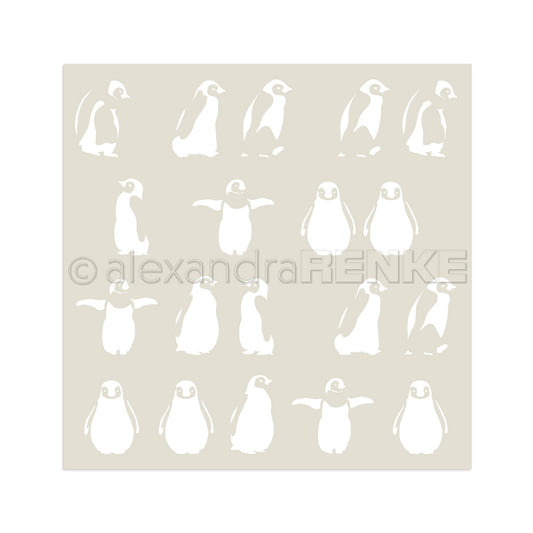 Stencil 'Pinguine'