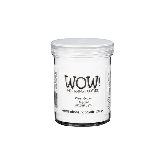 WOW Embossing Powder 'Clear Gloss Regular' - 160ml 