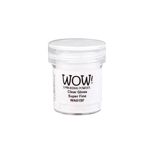 WOW Embossing Powder 'Clear Gloss Super fine'