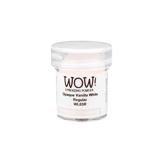 WOW Embossing Powder 'Opaque Vanilla White Regular'