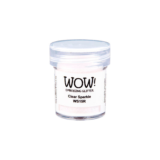 WOW Embossing Powder Glitter 'Clear Sparkle'